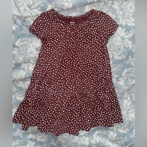 Toddler Carter's Brown Polka Dot Dress